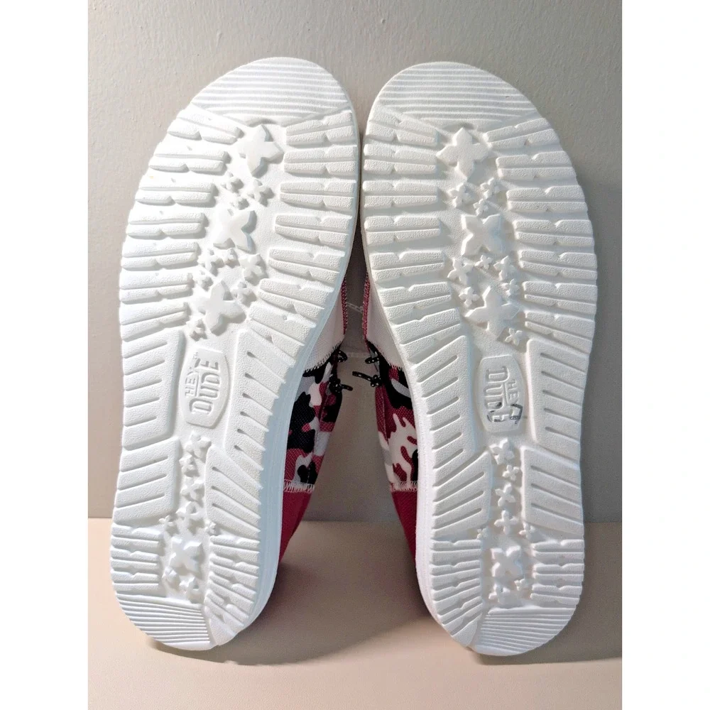 Hey Dude Wally Tri Alabama Crimson Tide Size 15 Alabama Crimson White Red NEW!